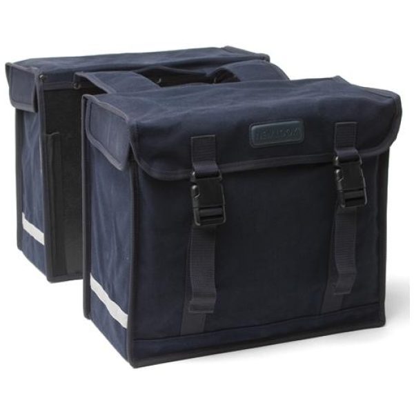 New Looxs TAS CANVAS DE LUXE DUBBEL BLAUW N.v.t.