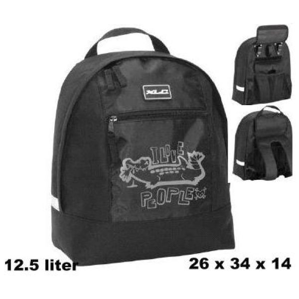 Xlc TAS RUGZAK MAX BOY ZWART