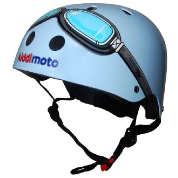 Kiddimoto Helm Blue Goggle