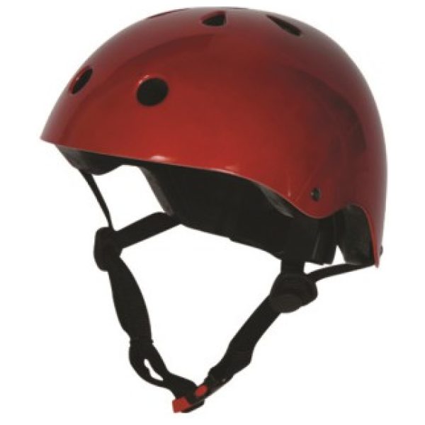 Kiddimoto Helm Metallic Red