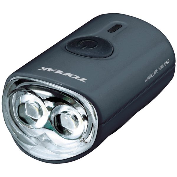 Topeak koplamp WhiteLite Mini usb Zwart