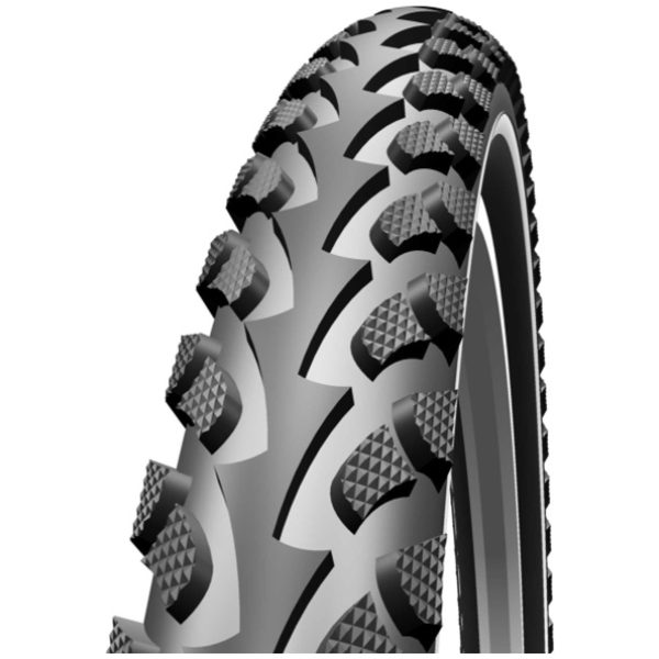 Schwalbe Schw btb 24x1.90 Landcr refl zw Zwart