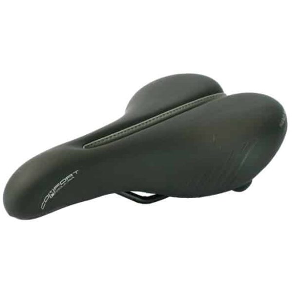 Selle Bassano SB zadel Modular Comf verst Zwart