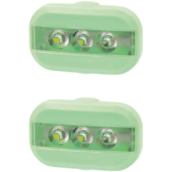 Urban Proof verlichtingsset Clip batterij pastel g Groen