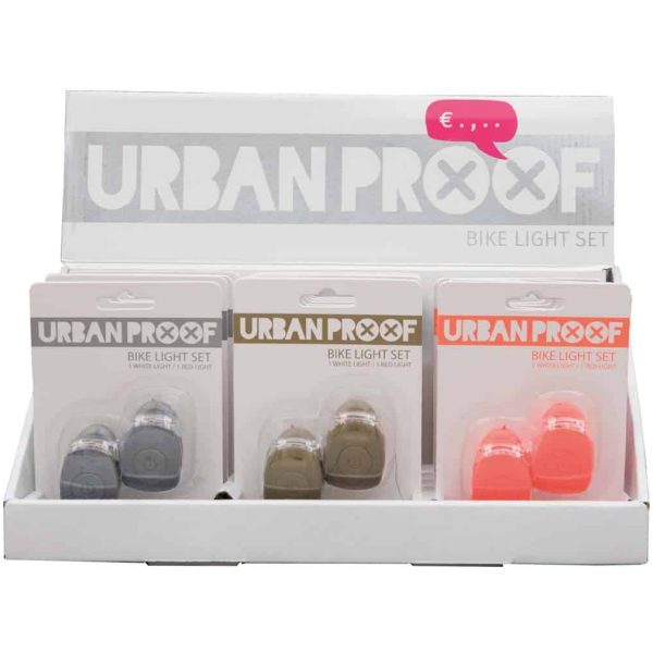 Urban UP DISPLAY LIGHTS - 15 SETS GOLD,SILVER,CORAL PINK Multicolor