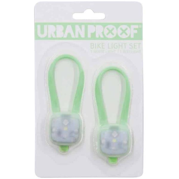 Urban Proof verlichtingsset SMD batterij pastel gr Groen