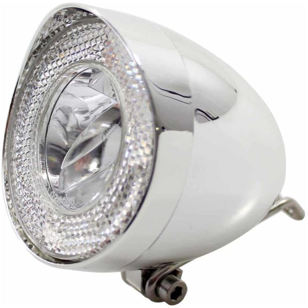 Union koplamp UN-4930 Retro dynamo 40 lux chroom