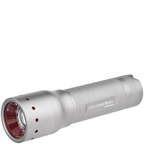 Ledlenser koplamp B7.2 batterij stuurbocht Zilver