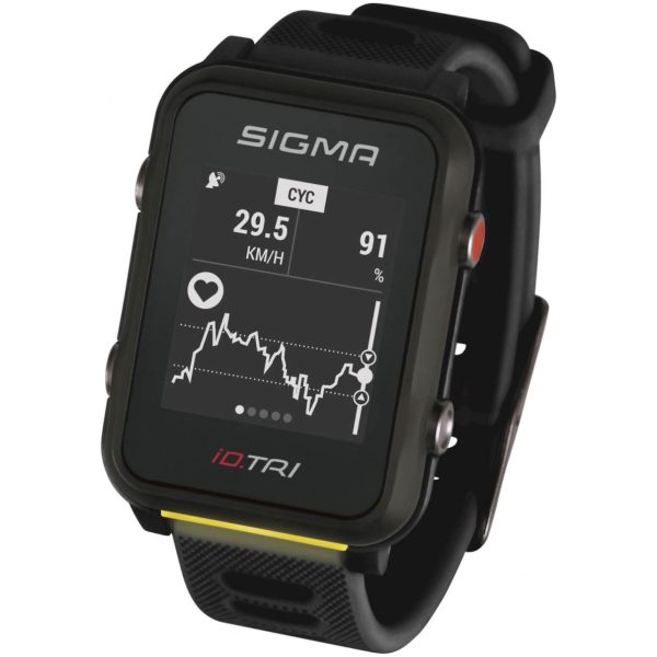 Sigma iD Tri Set - GPS - ZWART