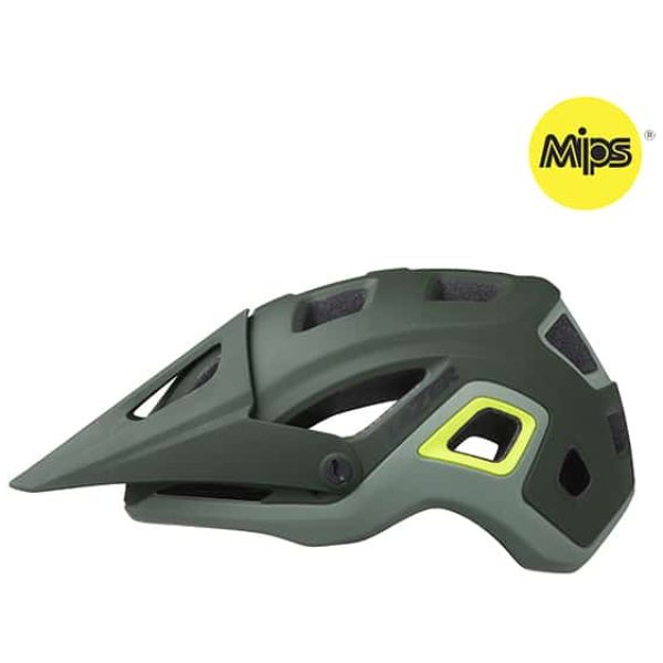 Lazer Helm Impala MIPS MATTE DARK GREEN F- YELLO MATTE DARK GREEN F- YELLOW