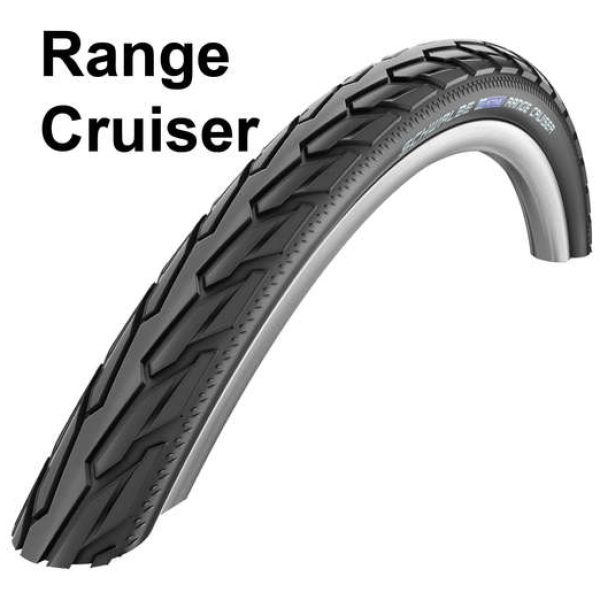 Schwalbe btb 26 x 1.75 Range Cruis R zw Zwart