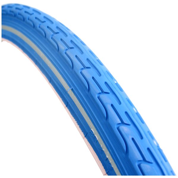 Deli Tire btb S-604 28 x 1 1/2 donker refl BLAUW