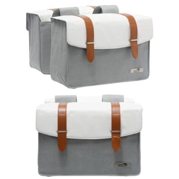 New Looxs NL tas 275 Bolzano Combo cool grey Grijs / Wit