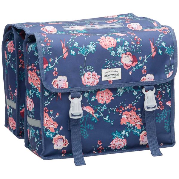 New Looxs TAS FIORI DUBBEL ELLA BLUE BLAUW