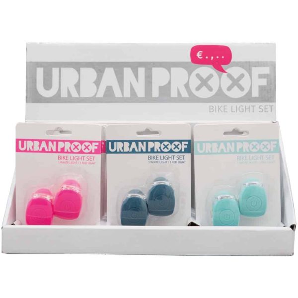 Urban UP Lampjes Display 15 Sets Blauw, Roze, Blauw Sortie