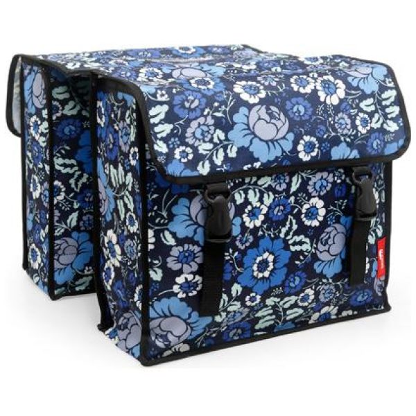 New Looxs TAS FIORI DUBBEL DAHLIA DARK BLUE BLAUW