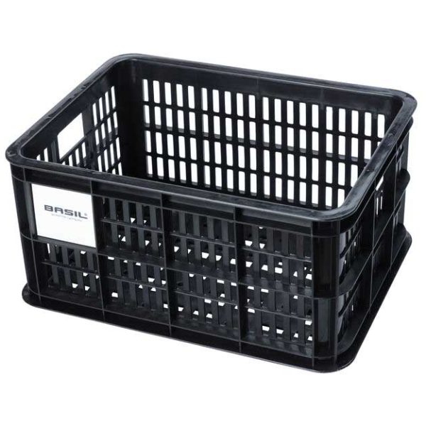 Basil fietskrat 17.5L recycled BLACK - Afbeelding 5