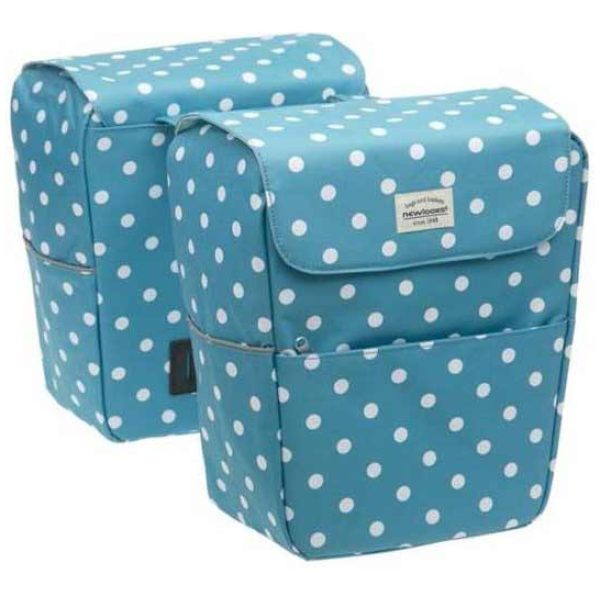 New Looxs TAS JIVE DUBBEL POLKA BLAUW ONBEKEND