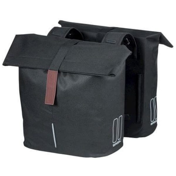 Basil TAS BAS CITY DUBBEL 28-32L Black