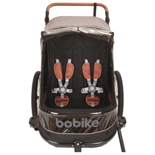 Bobike trailer 2 in 1 Zwart - Afbeelding 7