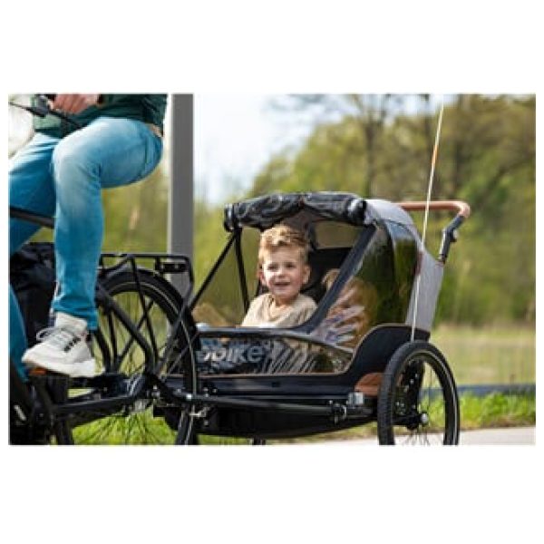 Bobike trailer 2 in 1 Zwart - Afbeelding 6