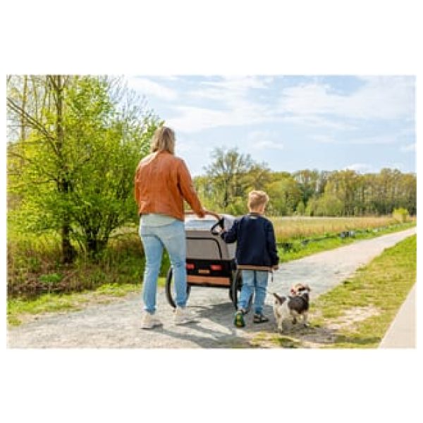 Bobike trailer 2 in 1 Zwart - Afbeelding 4