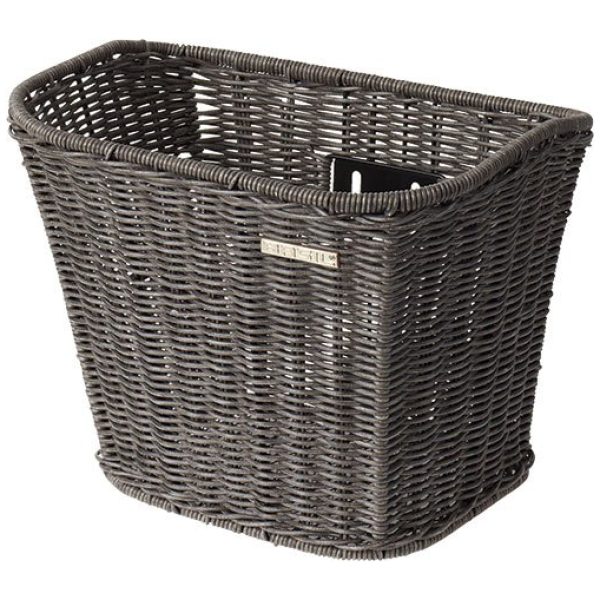 Basil mand Boston rattan grey Grijs