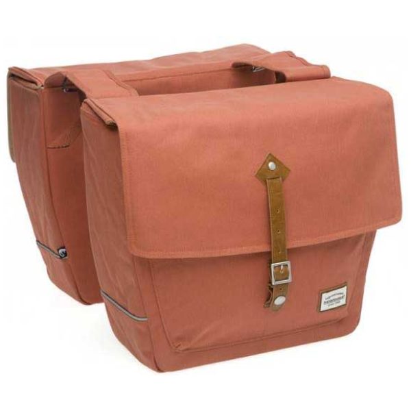 New Looxs TAS GENOVA DUBBEL BRUIN ORANJE