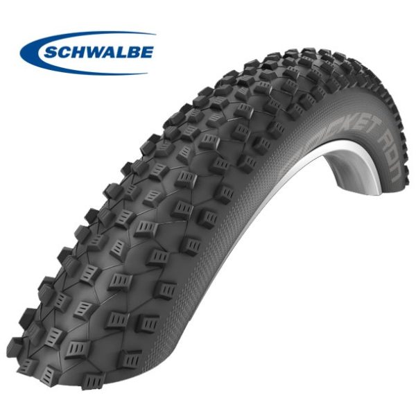 Schwalbe btb Rocket Ron S-Skin Sp 26 x 2.25 zw vou Zwart